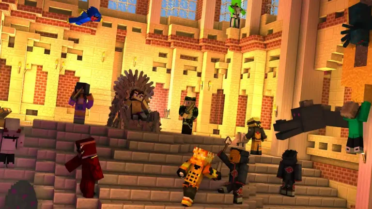 Comprar un servidor para jugar en una partida multijugador en Minecraft.