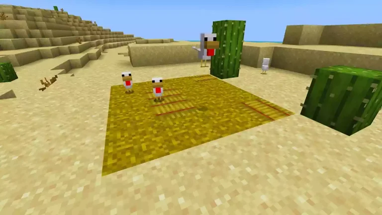 De forma predeterminada, Despawning Eggs Hatch permitirá la generación de pollos siempre y cuando el huevo se encuentre situado encima de un bloque de heno.